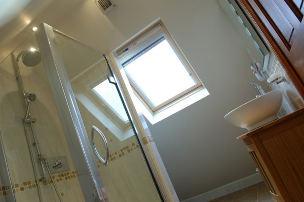 Loft conversion bathroom