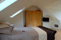 Loft conversion bedroom