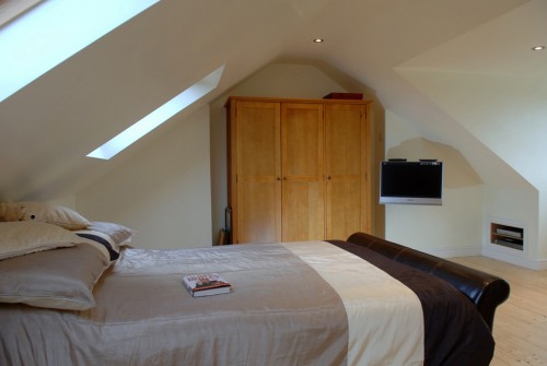 Loft conversion bedroom