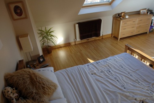 Loft conversion bedroom